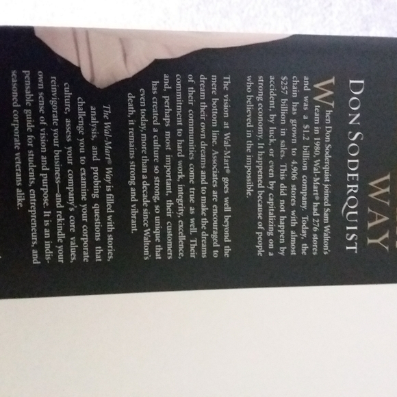 The Wal*Mart Way by Don Soderquist - Picture 2 of 3
